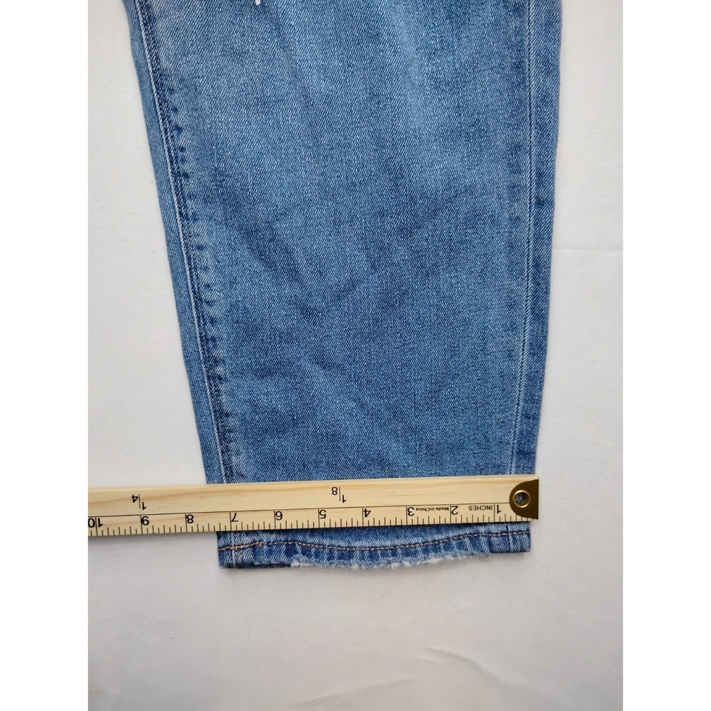 American Eagle Mom Jean Next Level Stretch Womens 18 Blue Denim High Rise 38x28 - Picture 2 of 12